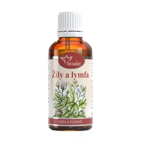 Serafin Směs z pupenů Žíly a lymfa 50 ml